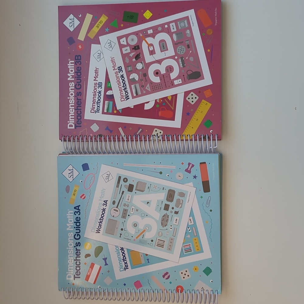 (Reserved Bundle Part1) Dimensions Math Teacher’s Guide 3A & 3B